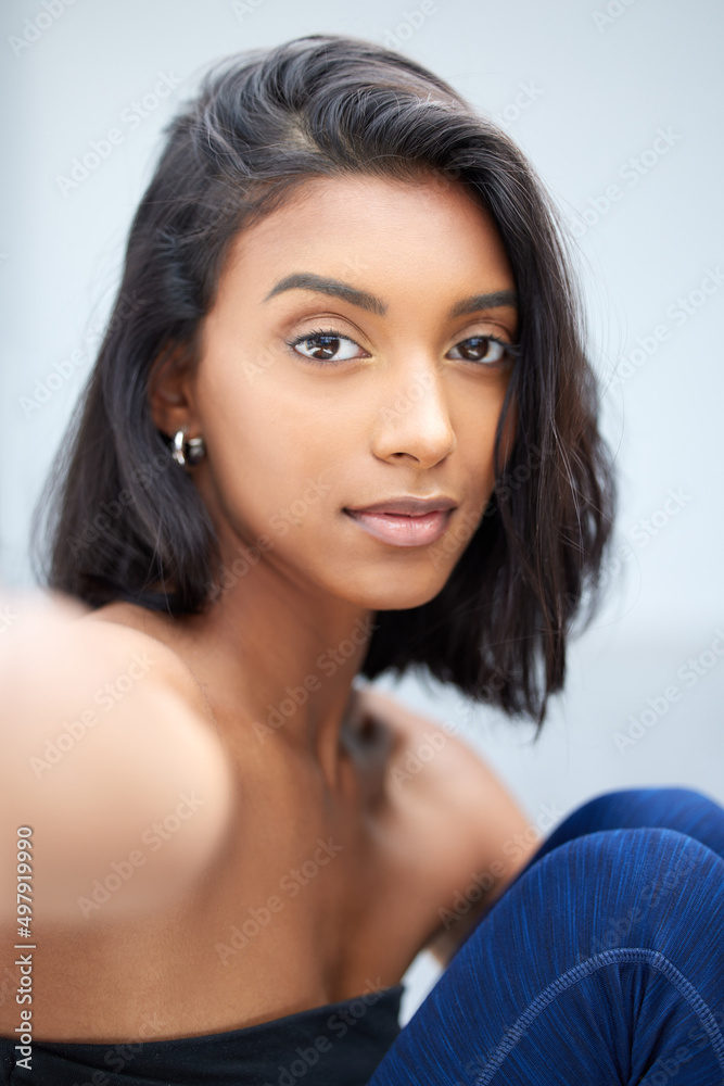 When you realise your worth, nothing else matters. Closeup shot of a beautiful young woman. When you realise your worth, nothing else matters. Closeup shot of a beautiful young woman.