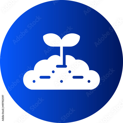 sprout gradient icon