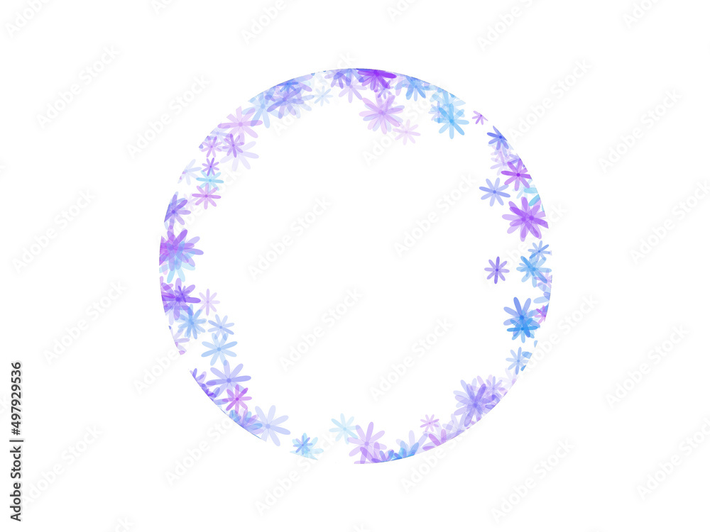 Flower Frame Background Flower Frame Background