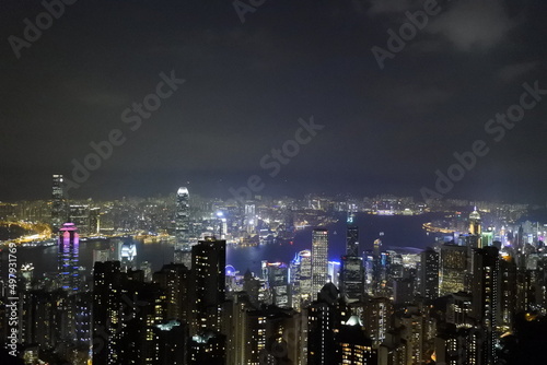 香港　夜景　ビクトリアピーク