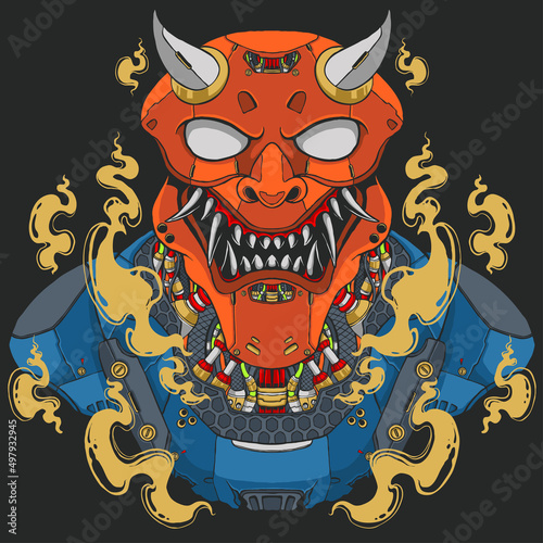demon mask