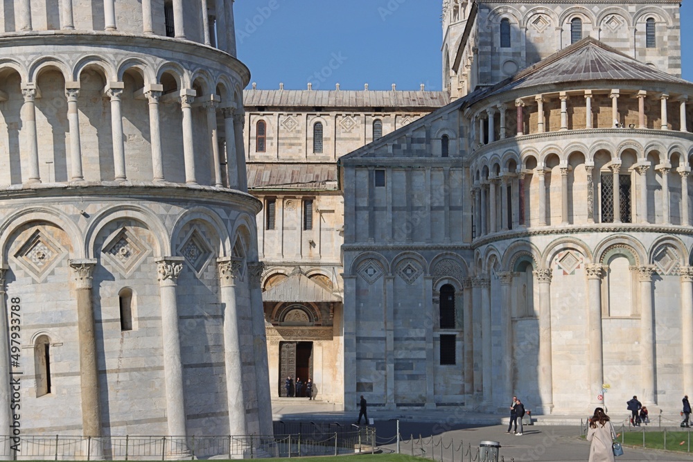 Cathédrale de Pise et la Tour Penchée