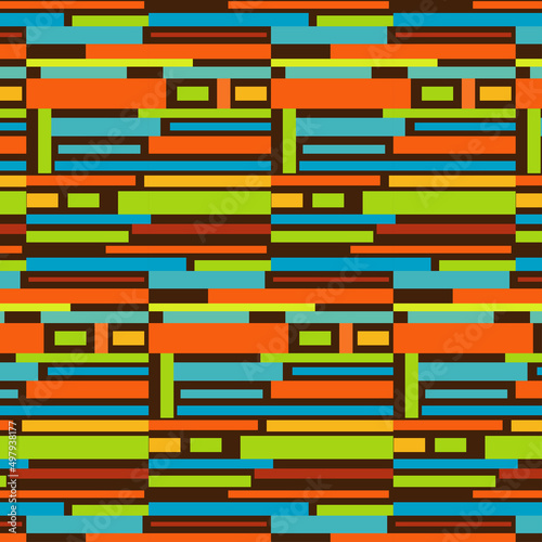 Rectangle abstract repeated pattern