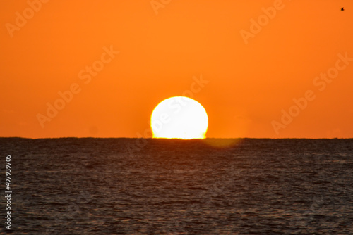 sunset over the sea © Marina