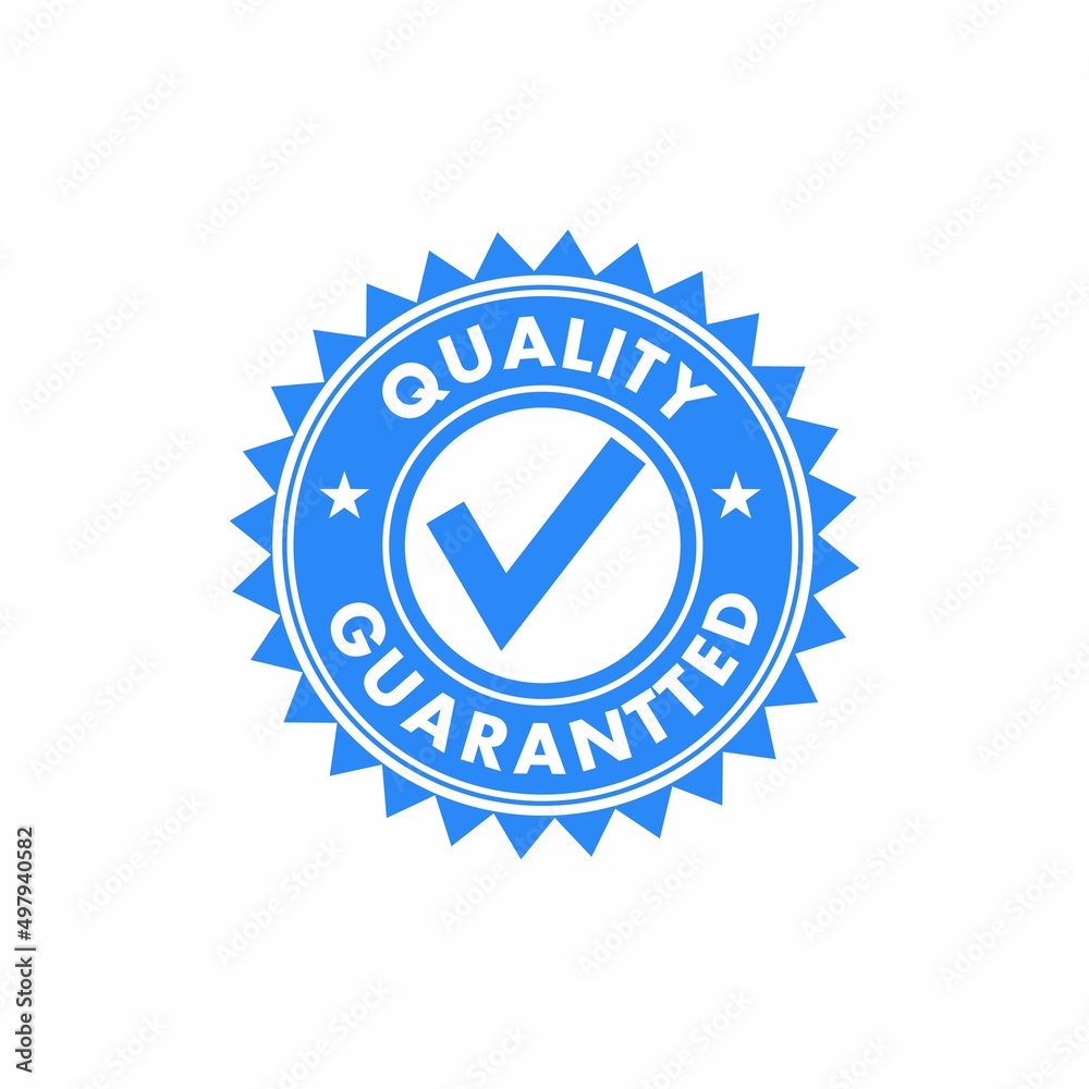 Quality guaranteed. Check mark. Premium quality symbol Quality guaranteed. Check mark. Premium quality symbol