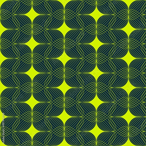 motivo abstracto fluor