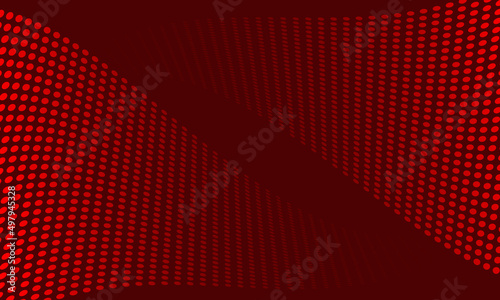 Abstract vector background with burgundy color. Pattern with moving circles waves