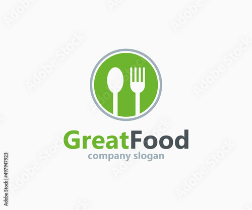 Restaurant Logo Design Vector Template. Food logo design