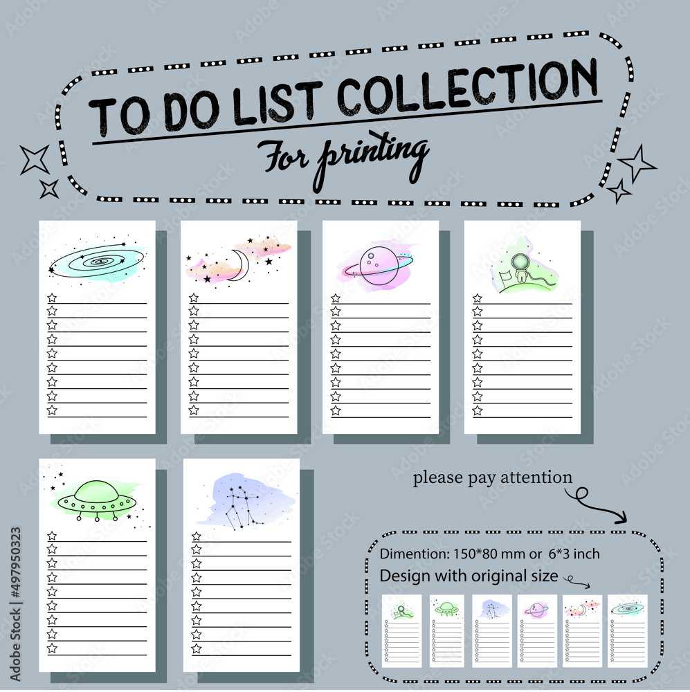 printable-to do list collection