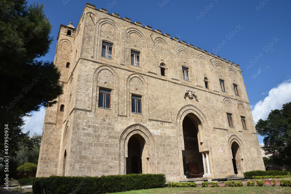 Palais de la Zisa à Palerme. Sicile