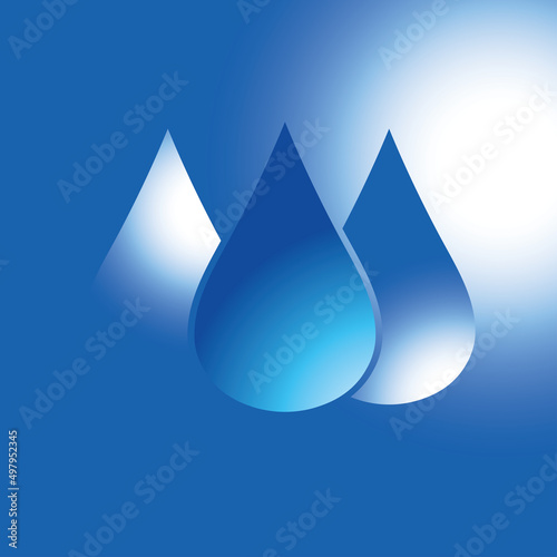 drop of water three drops of water