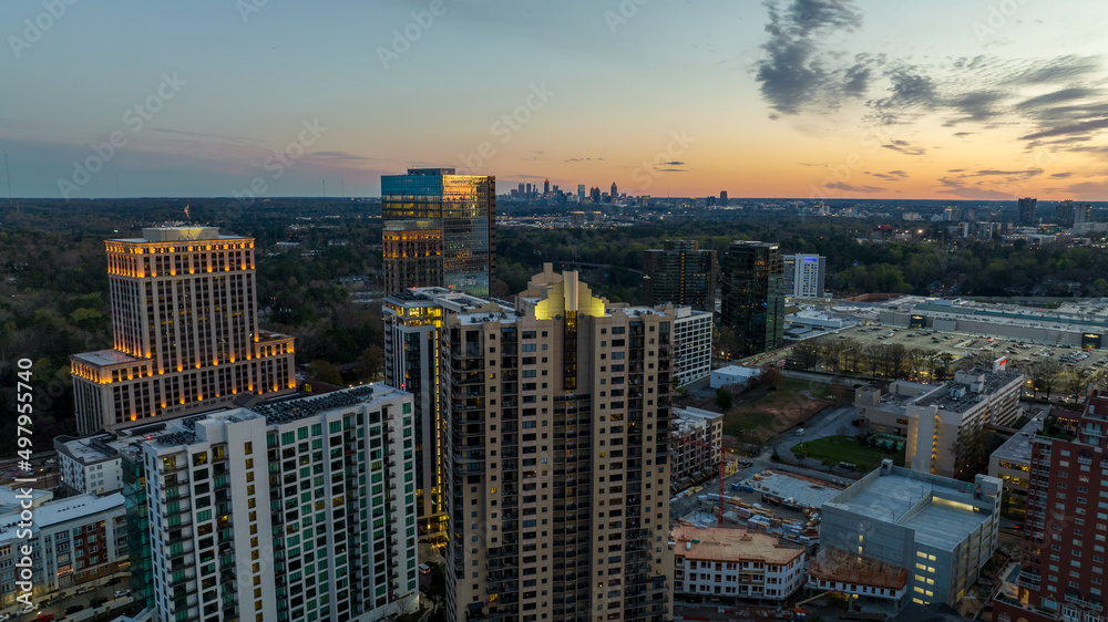 Fototapeta premium High Rise Buildings