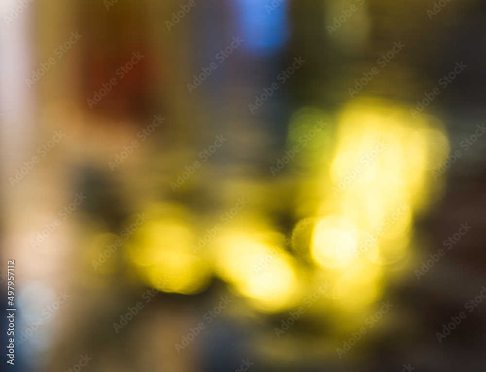 Gold abstract defocused bokeh lights background Gold abstract defocused bokeh lights background