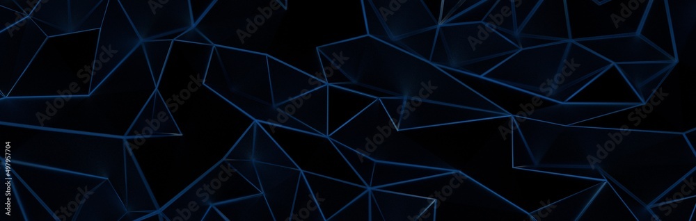 Schwarzer Low Poly Background Header Schwarzer Low Poly Background Header