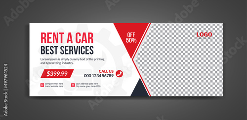 Rent A Car Facebook Cover