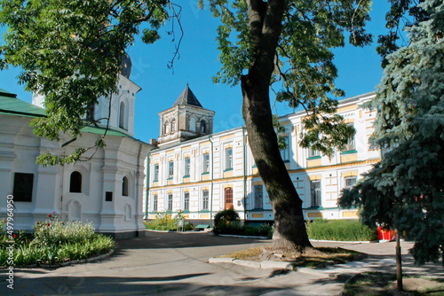 Ukraine: beautiful Kyiv before the war Stop the war Safe Kyiv Help Ukraine Peaceful sky