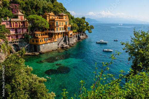 Fotografía Portofino village on Ligurian coast in Italy