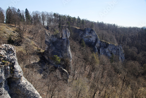 Ruins Gutenstein in Danube valley, Germany	 photo