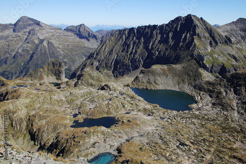 Mountain view in Klafferkessel, Austria photo