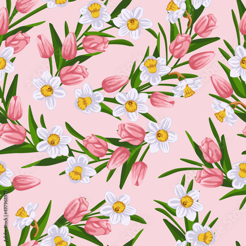 Pattern of flowers