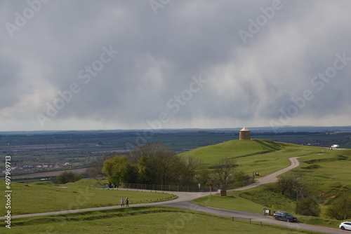 a view at burton Dassett on a sunny day photo