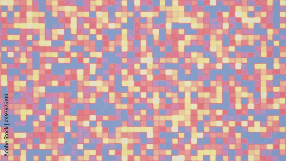 the concept of casual games. mosaic abstract background pattern of geometric shapes
