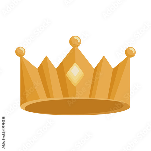 golden king crown accessory