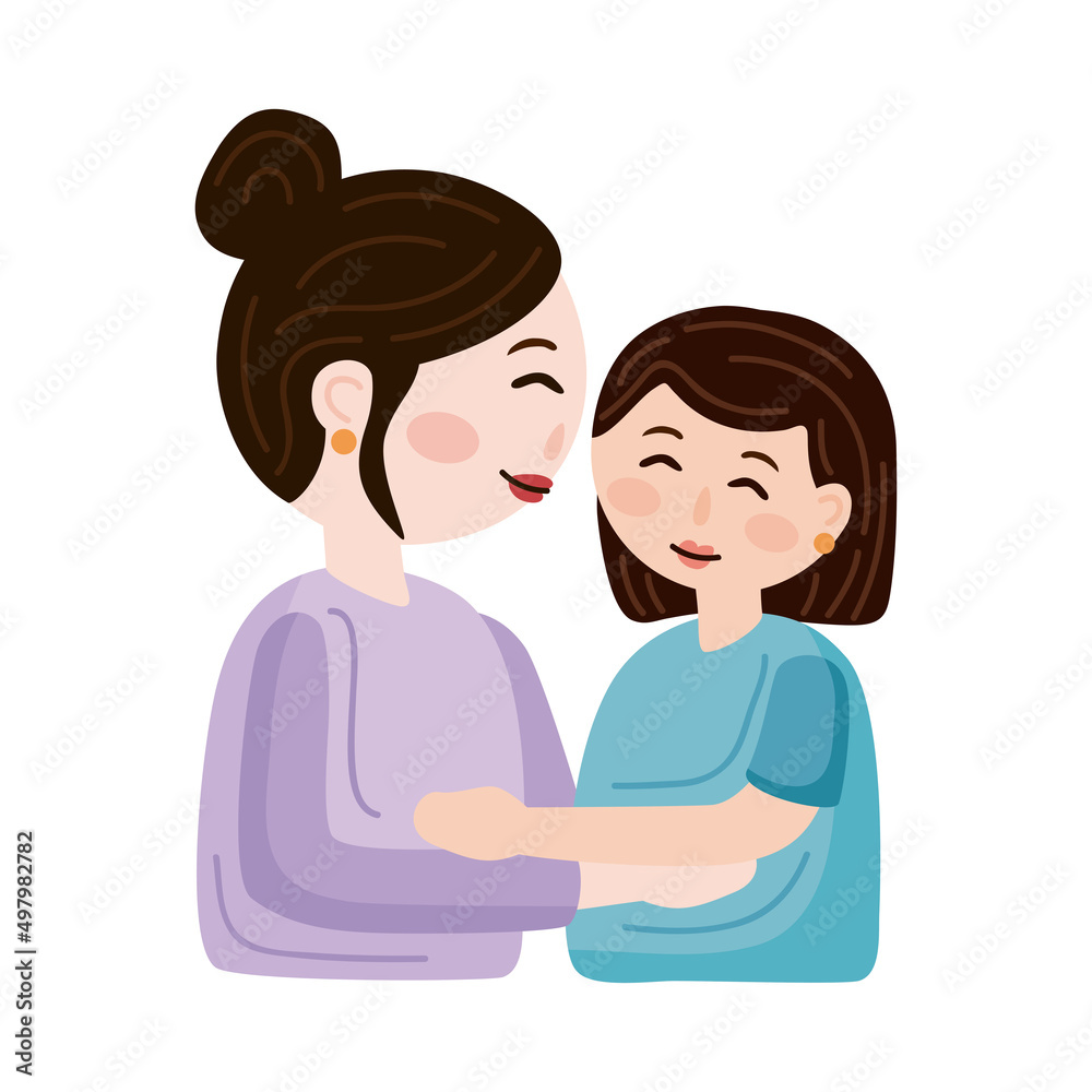 daughter and moon daughter and moon