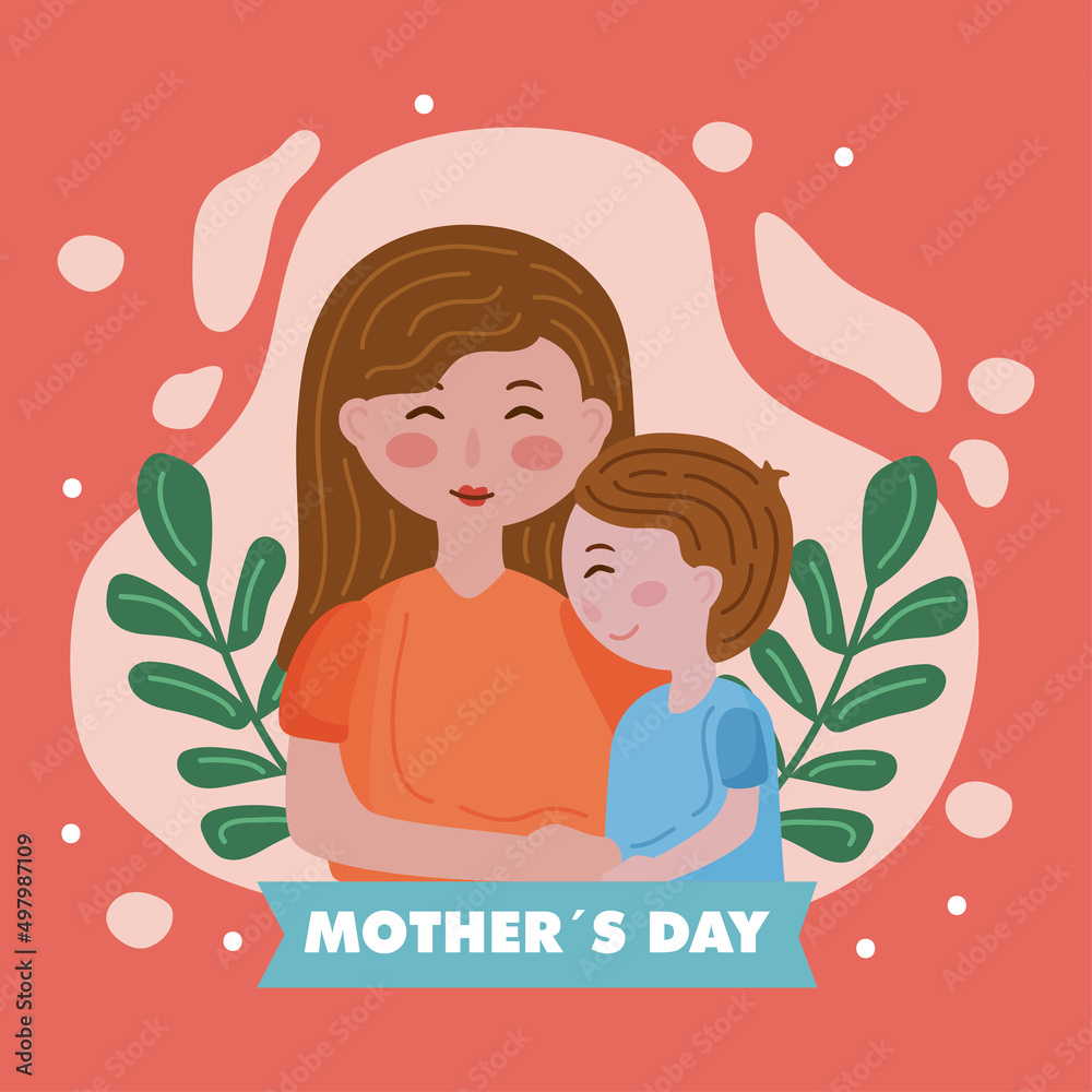 mothers day postcard