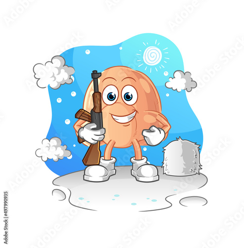 nose cartoon character mascot