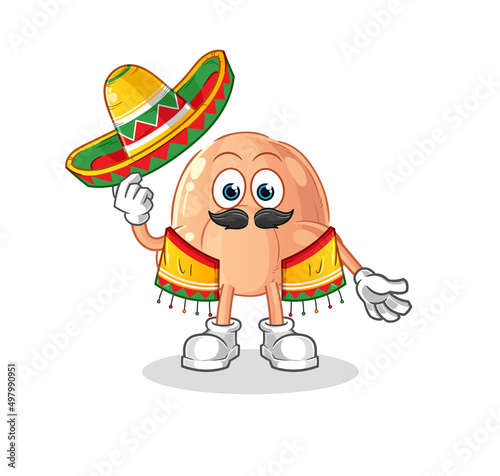 nose cartoon character mascot