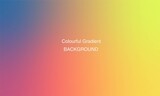 Pastel Multi Color Gradient Background,Simple Gradient Vector form blend of color spaces as contemporary background graphic