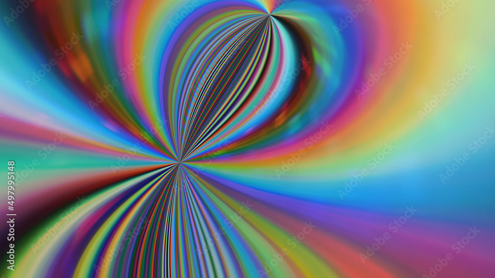 Fototapeta premium Abstract multi-colored blurred fantasy background.