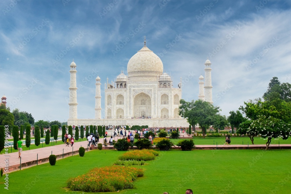 Tajmahal front view Tajmahal front view