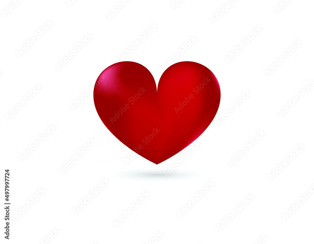 Heart icon vector 10 eps design.