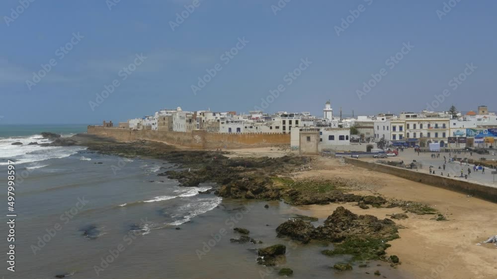 General view of Essaouira in Morocco General view of Essaouira in Morocco