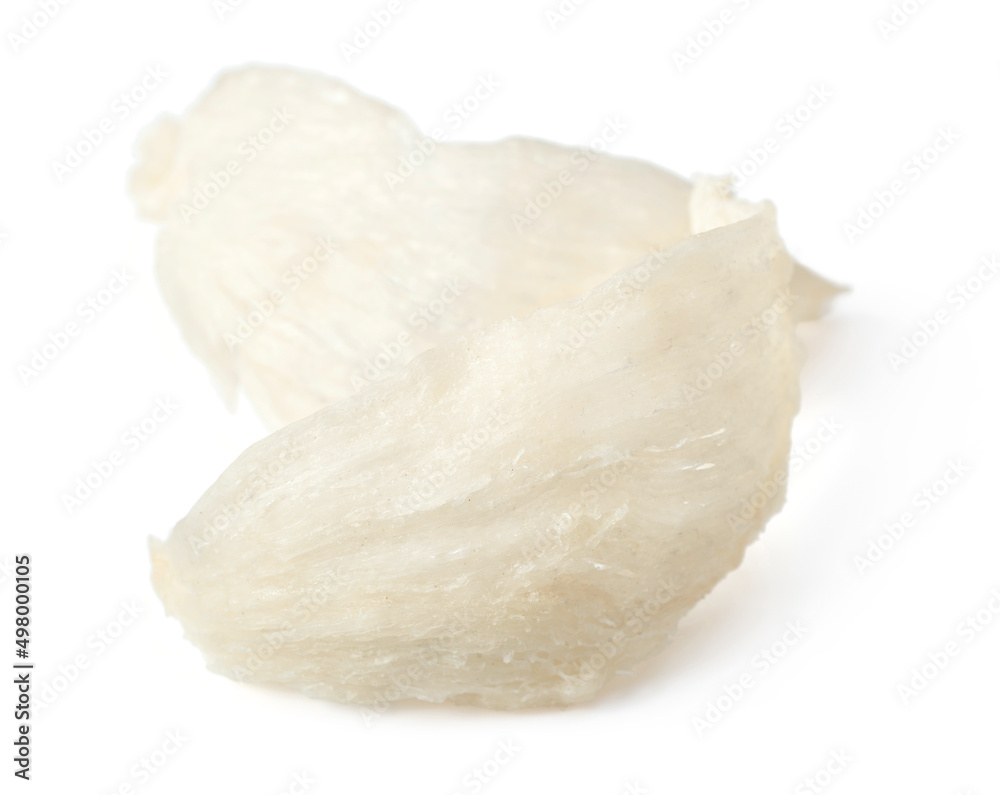 Edible bird's nests isolated on the white background. Edible bird's nests isolated on the white background.