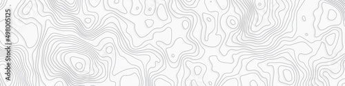 Topographic line contour map background, geographic grid map, Topographic map seamless pattern, topography line vector illustration of topographic line contour map, black-white design, Luxury black.