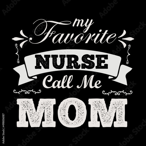 Mother's day t-shirt design template 