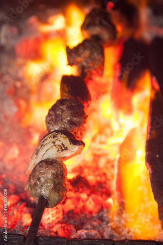 Flame grilled kebab  © Michael