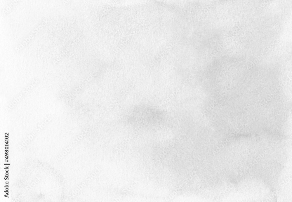 Naklejka premium Watercolor light gray and white background. Soft pastel monochrome backdrop.