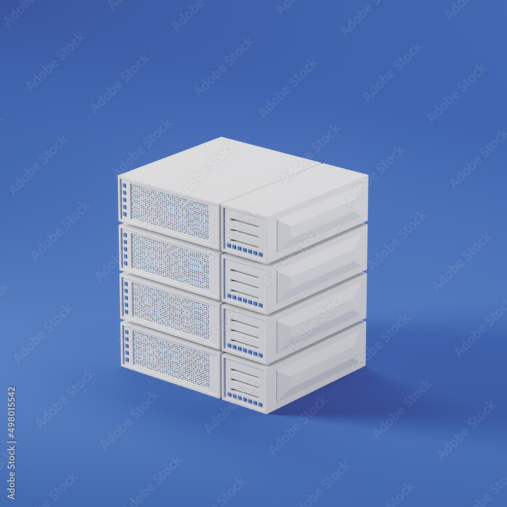 Server rack and information storage, cyberspace Server rack and information storage, cyberspace