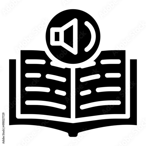 ereader glyph icon