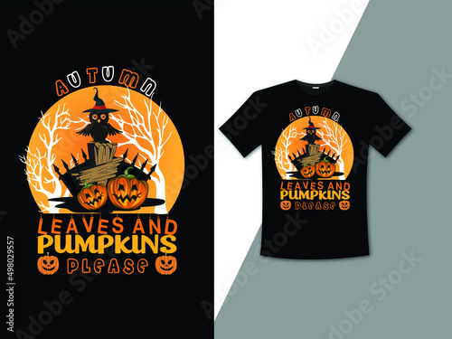 Halloween T Shirt design  T Shirt design