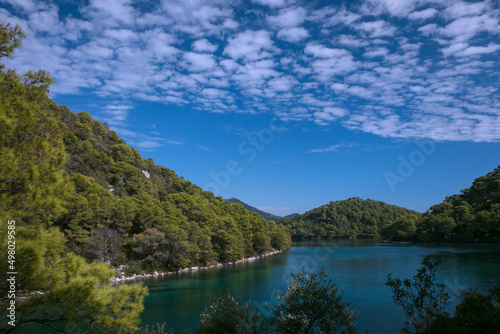 Veliko Jezero, Mljet National Park, Croatia