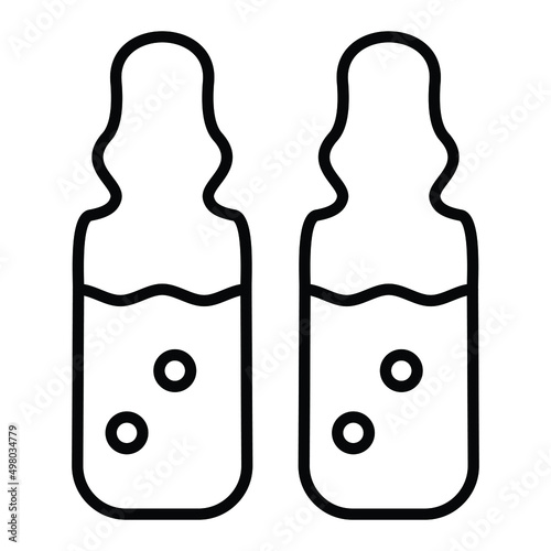 Ampoule Icon Style