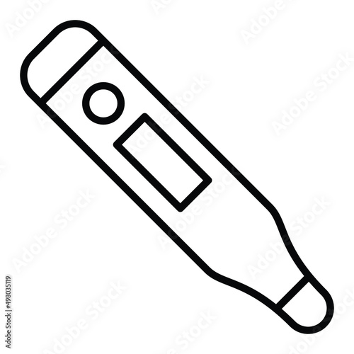 Thermometer Icon Style