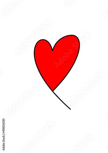 red heart