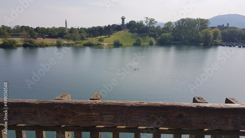 lake in the park photo