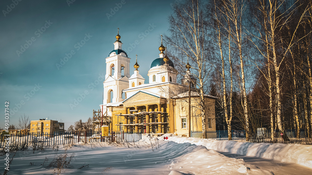 construction of a new orthodox church